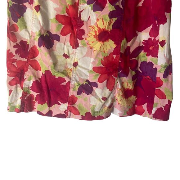Pursuits,‎ Itd. Y2k 2000s Women's Size 10 Floral Knee Length Skirt - Picture 3 of 8